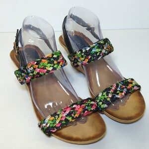 Patrizia by Spring Step Ayandella Mid Wedge Sandals woman's 9   EU 40